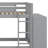 Bunk Bed With 4 Drawers And 3 Shelves-595355542-595355540