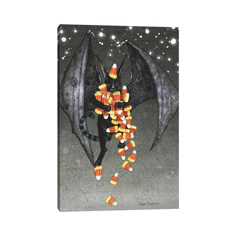 Sweet Tooth by Maggie Vandewalle - Painting on Canvas, Wrapped Canvas, 20.32 cm H x 30.48 cm W