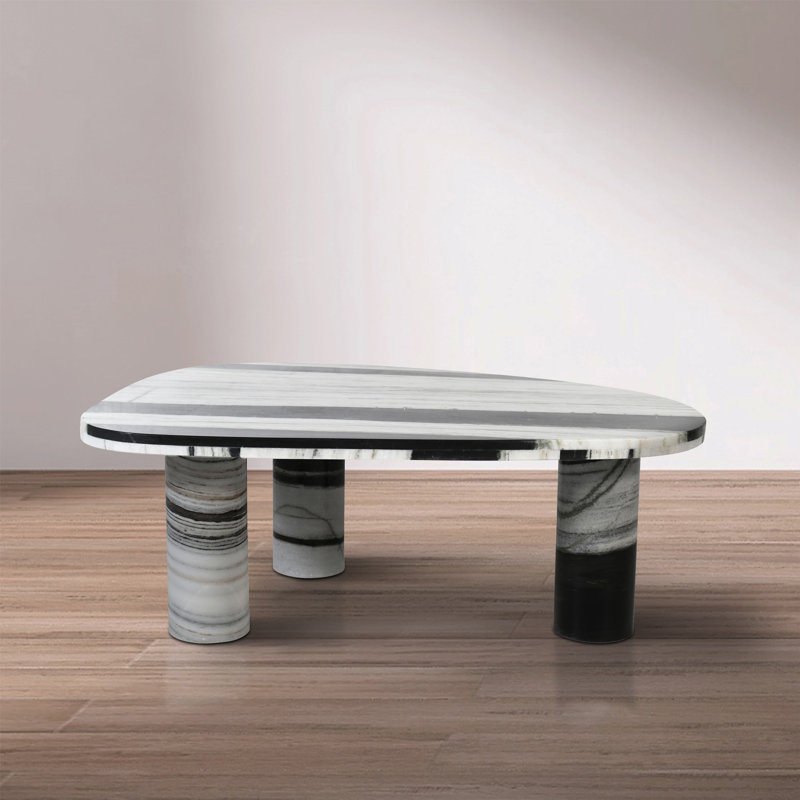 Messina Coffee Table, Panda Marble
