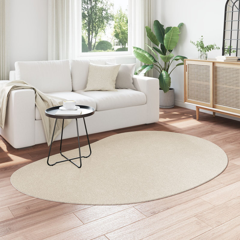Rugs Beige Synthetic Fiber Accent Rug Other, Novelty 140 x 200 cm
