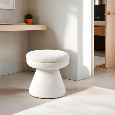 Tabouret décoratif rond 1Pc de style contemporain