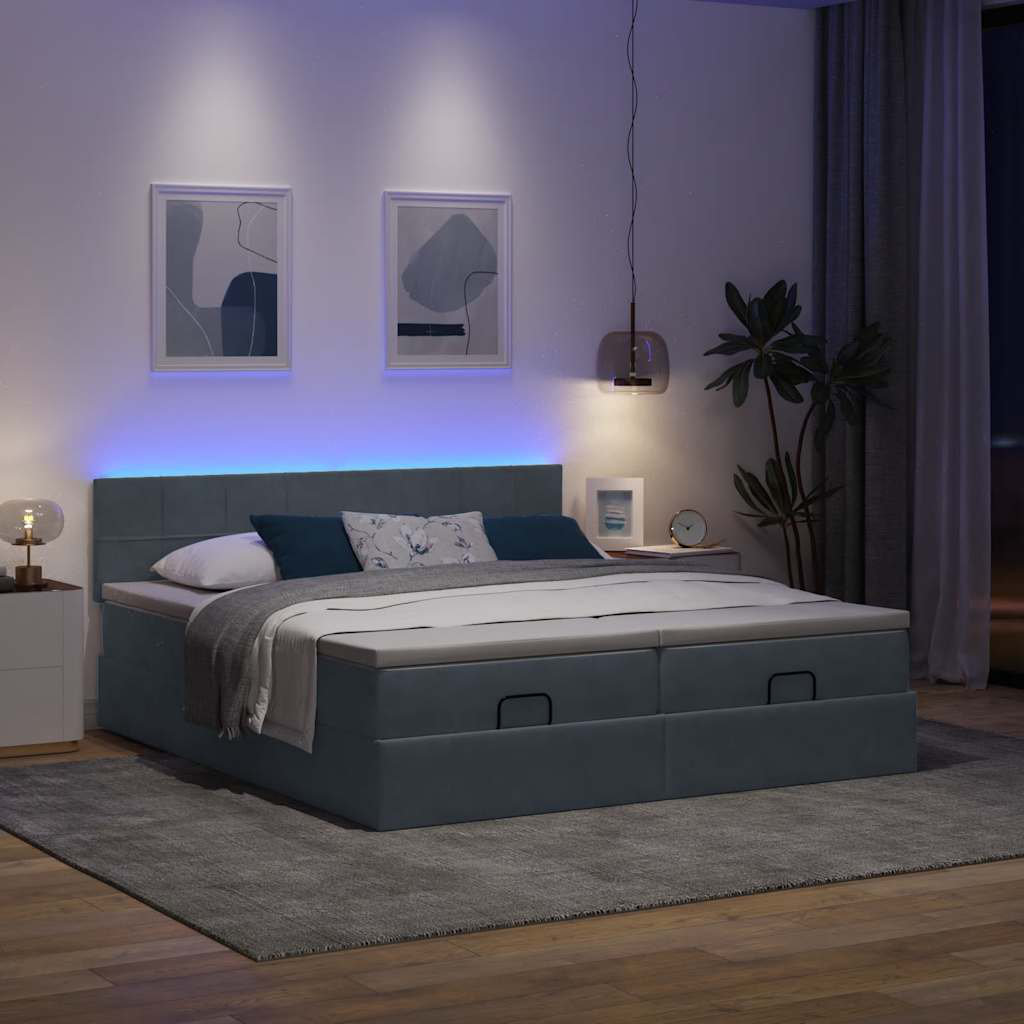 Vidaxl Ottoman-Bett mit Matratze