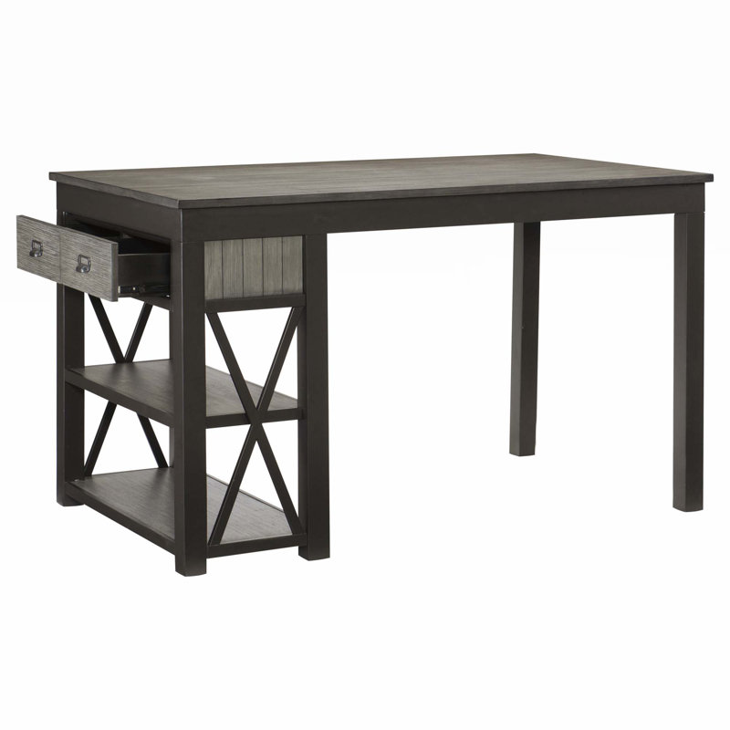 Ensemble de salle à manger rectangulaire L 60 po x l 36 po Mikle, 4