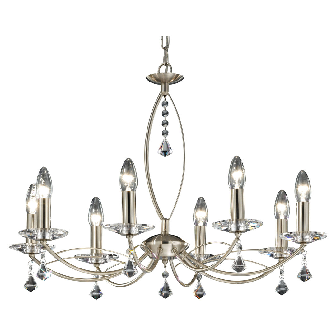 8 - Light Candle Style Chandelier