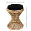 Tabouret rétro au fini naturel