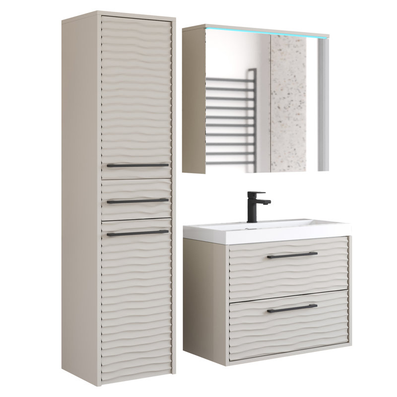 Subaig Bathroom Suite, Beige