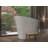 Japanese 47" Freestanding Solid Surface Stone Resin Deep Soaking Bathtub with Seat - White-123515536