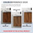 Wall-Mounted Bathroom Vanity with Ceramic Sink
