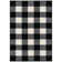 Schoffer Synthetic Gingham Indoor Rug