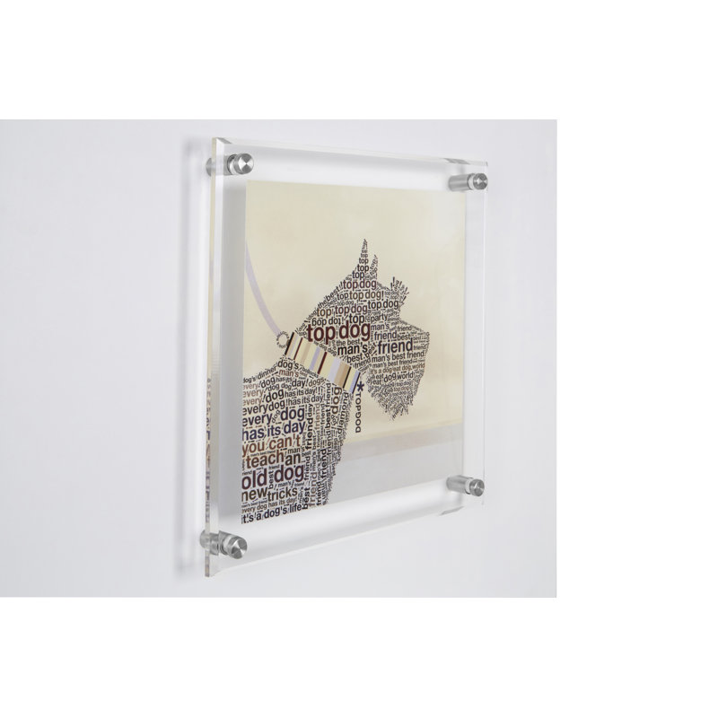 Single Picture Frame Painting on Plastic / Acrylic