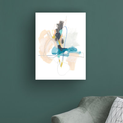 «Static Energy II» par June Erica Vess - peinture sur toile tendue