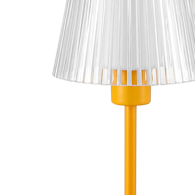 Zuria Metal Desk Lamp, Orange