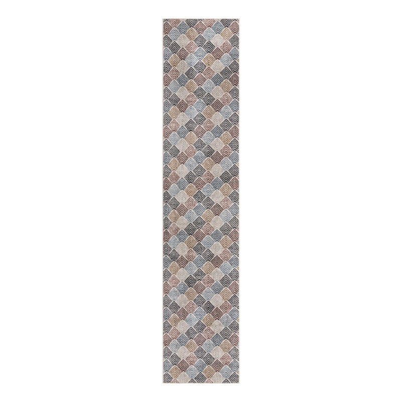 Tapis Everly Quinn Jera, Tapis de couloir 2 pi 7 po x 12 pi