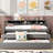 Priscyla Wood Daybed with 2 Trundles, 3 Storage Cubbies-2078704599