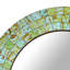 Anabia Glass Flat Wall Mirror