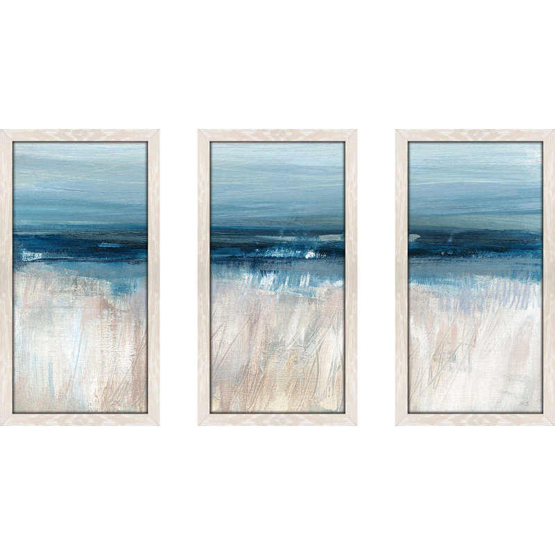 « on the severn ii », reproduction de peinture à l’acrylique à multiples images, L 52,5 po x H 33,5 po x P 1 po