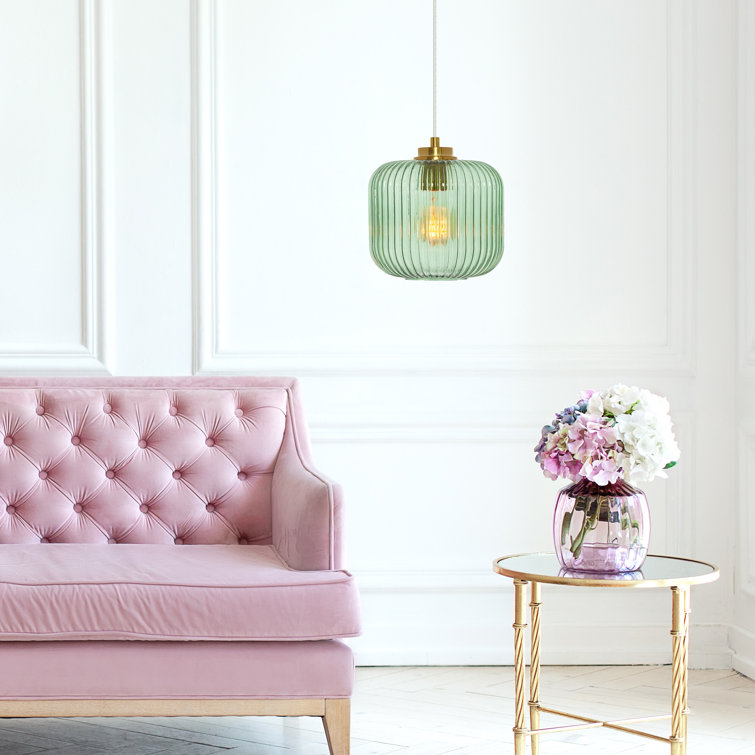 Georgetown 1 - Light Brushed Gold Single Pendant