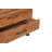 Keerat 5-drawer Live Edge Solid Wood Chest