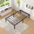 Metal Bed Frame-simple Metal Platform Bed Frame Storage Space Under The Bed Frame-322552895