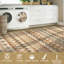 Tapis lavable à la machine Boho Tapis antidérapant pour salon, chambre, salle à manger, couloir, bureau, salle de jeux, chambre de bébé-186082020