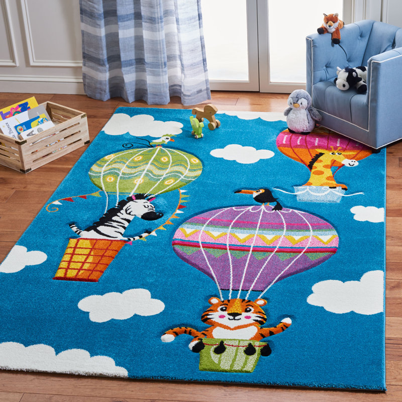 Bainbridge Kids 100 Performance Rug, Rectangle 6'7" x 9'