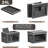 Fabric Storage Bins With Lids – Collapsible Closet Organizer Boxes With Window, 3 Pack, Grey, For Clothes, Towels, And Books