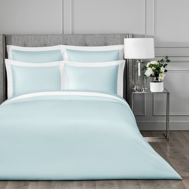 Eden Rayon Sheet Set, King Sheet Set + 2 Pillowcases, Pale Gray