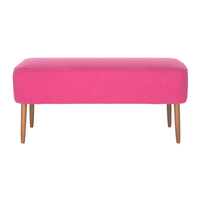 Banc rembourré Wauhillau, Rose