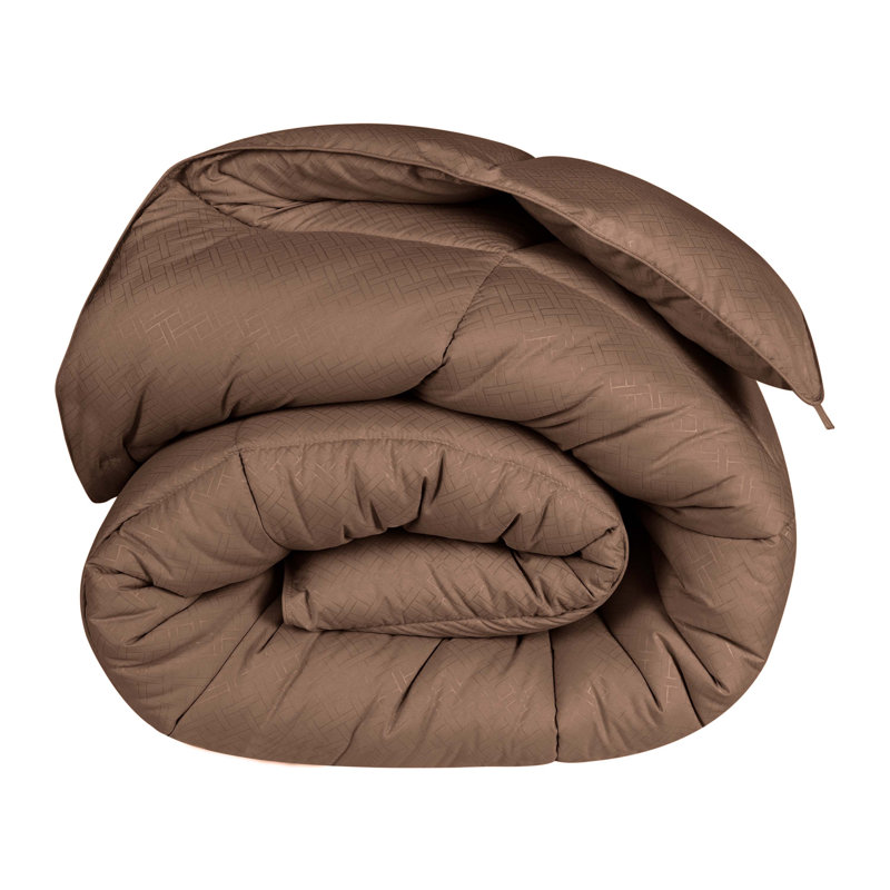 Insertion de couette en duvet synthétique Blue Nile Mills, Édredon très grand, Taupe