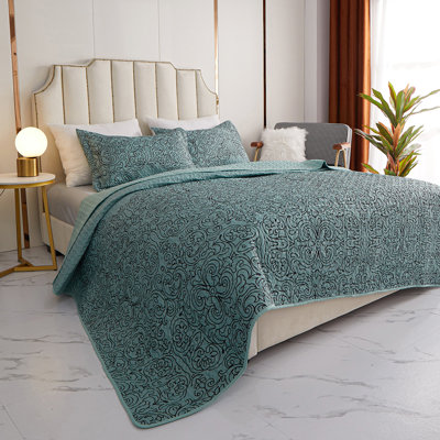 Ensemble de couvre-lit en microfibre 3 pièces 