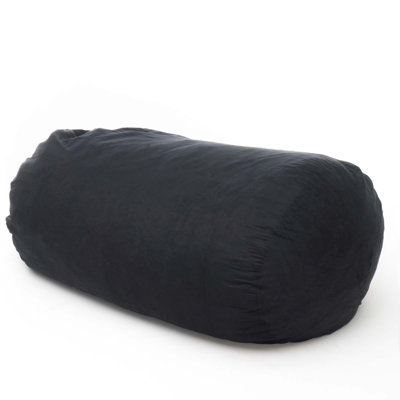 Fauteuil à billes confortable en suède pour une détente et un décor élégant