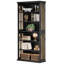 6-tier Bookcase, 75'' Tall Book Shelf-439009043