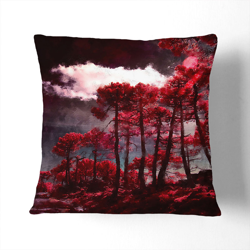 Square Throw Cushion, 40cm H x 40cm W x 15cm D