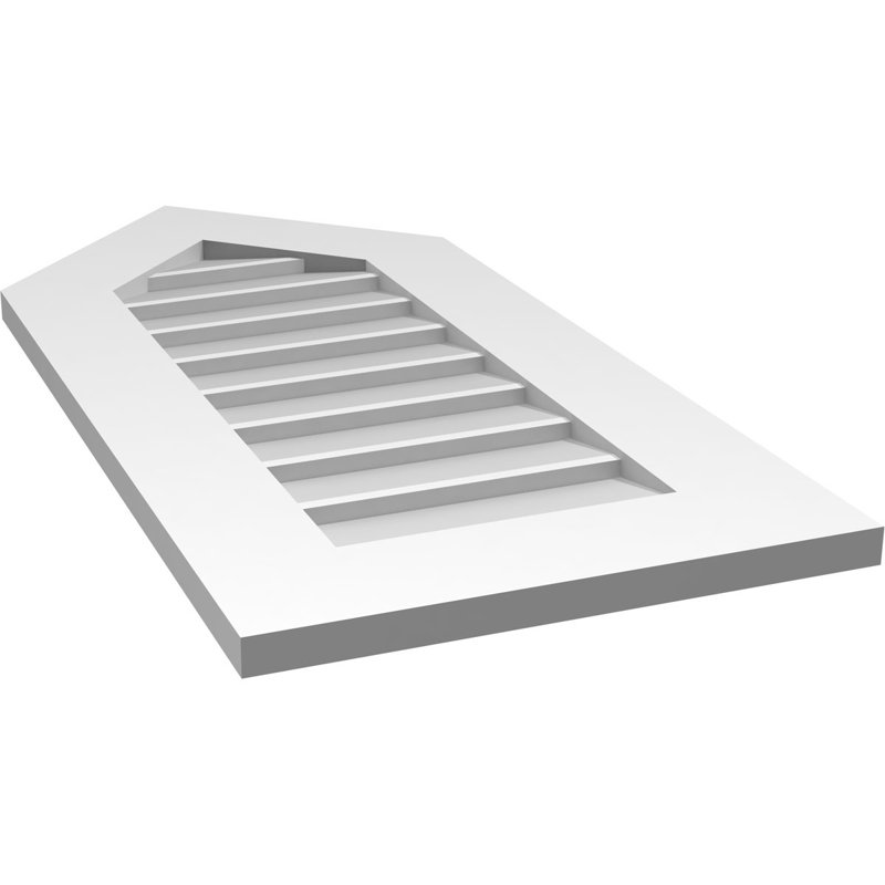 Ventilateur à pignon en uréthane non-fonctionnel Signature, H 34 po x l 16 po x P 1 po