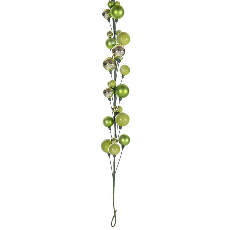 Guirlande Vickerman 6 'Celadon Ball Branch., Céladon