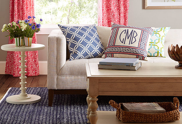 Mckenna Geometric Cotton Hand Woven Area Rug