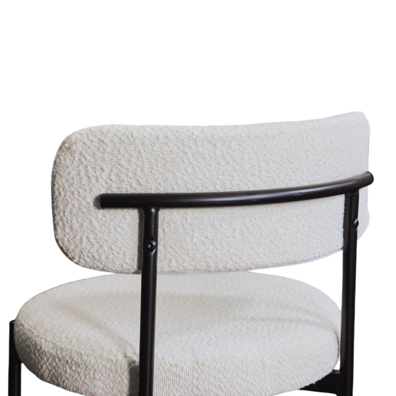 Marble & Gold Brookscar Modern Dining Set, 7 Pieces: Table, 6 Chairs