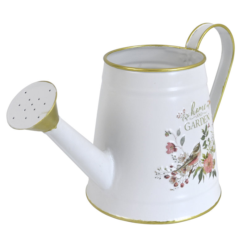 Small Vintage Watering Can - Rustic Tabletop Decor for Flowers & Plants