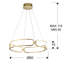 Patricia 4 - Light LED Geometric Pendant-37968634