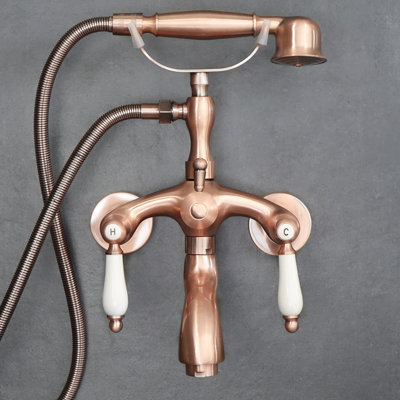 Michels Mixer Shower with Handheld Shower Head