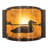 Hillary Steel Flush Mounted Sconce