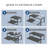 Abdelrahmane Rectangular Extendable 8 - Person 78.7" Long Outdoor Dining Set with Stackable Chairs-1788549083