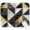 Abstract Geode Shapes II Modern Gaming Cute Office Laptop Desk Pad Gift Mat Square Rectangle Non-Slip Mousepad