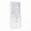 Armoire de rangement pour salle de bain avec tablette réglable