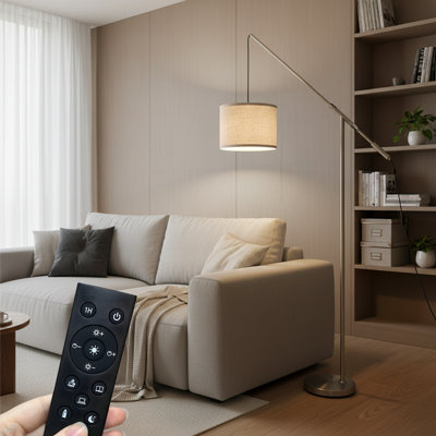 80" Arc Floor Lamp With Adjustable Height
