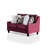 Aviles 56" Chenille Square Arm Loveseat