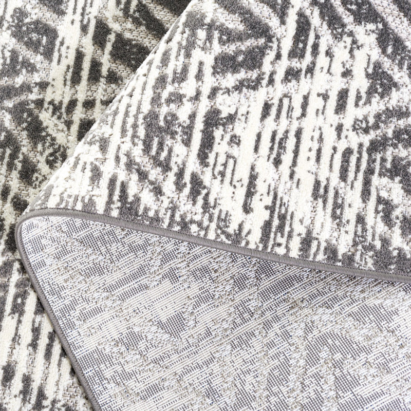 Joannette Performance Chevron Indoor/Outdoor Area Rug, Rectangle 5'3'' x 7'7''