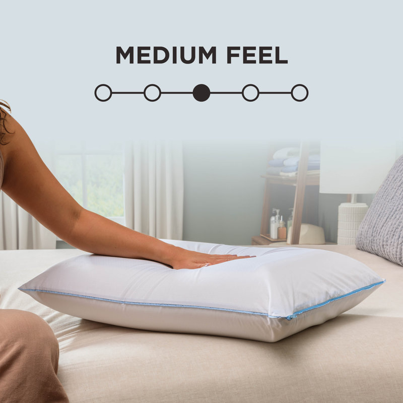 TEMPUR-Cloud Breeze Dual Cooling Pillow, Queen, 2 Pack