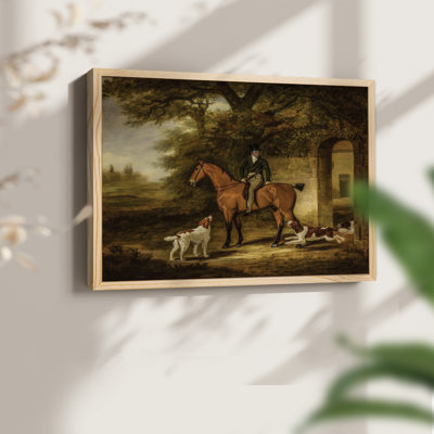 Motif floral rétro - XXV - reproduction encadrée