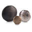 Set Of Three Chiseled Vases